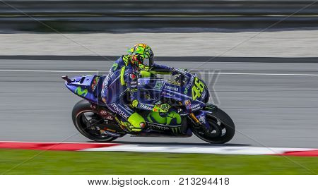 Valentino Rossi Of Italy And Movistar Yamaha Motogp