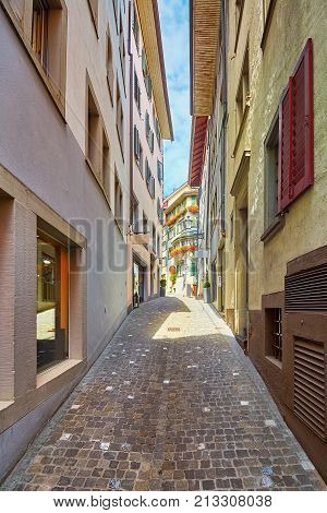 Street In Zurich