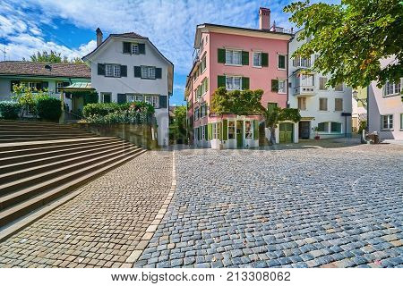 Square In Zurich