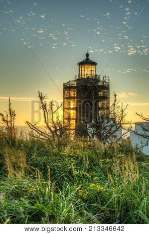 North Head Lighthouse on Washington's Pacific Coast.