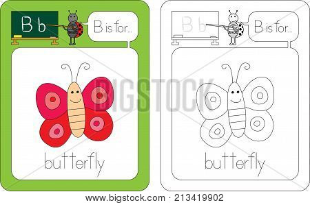Flashcard Letter B
