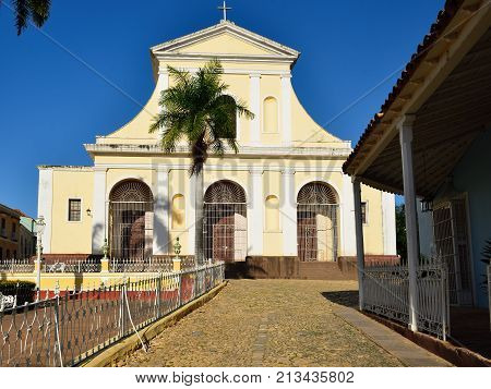 Church of the of Holy Trinity in Trinidad on Cuba