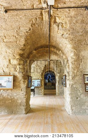 The Exposition Of The Museum Mikhaylovskaya Battery On The History Of Soviet Military Ship 