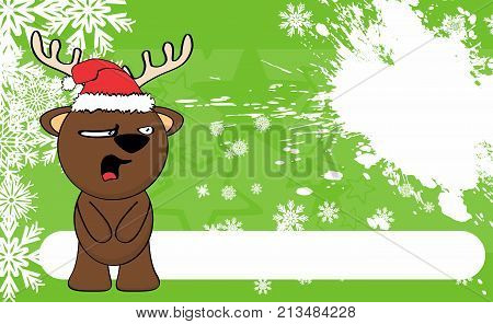Xmasdeerbg3.eps