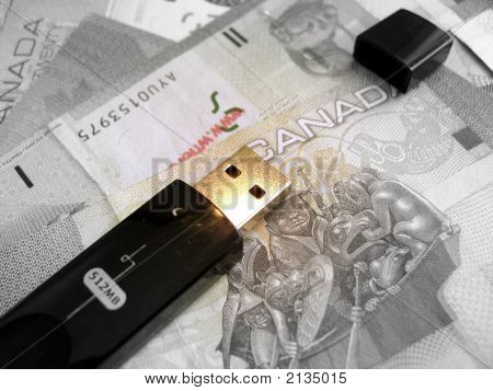 Clé USB sur les factures