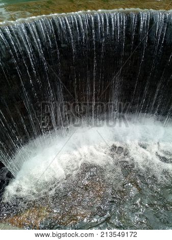 Waterfall at Boyolali part of Central Java area in Indonesia