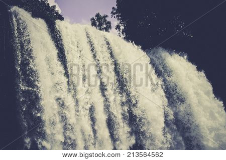Dambri and Satara Waterfall in Lam Dong, Bao Loc, Vietnam