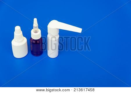 Medications, Pills And A Thermometer On A Bright Background