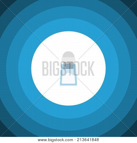Sodium Vector Element Can Be Used For Salt, Sodium, Saltshaker Design Concept.  Isolated Saltshaker Flat Icon.