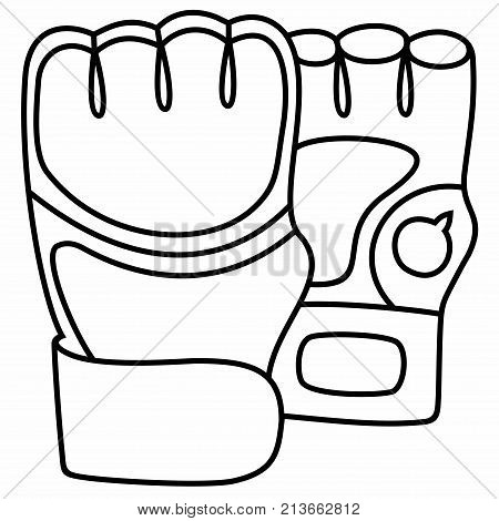 Gloves Sport Fight MMA Fighter Hand Glove