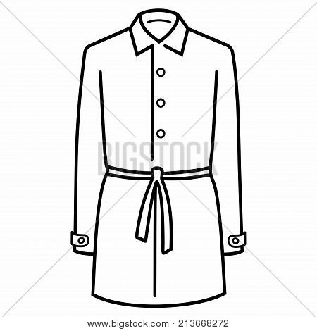 Apparel Clothing Winter Woman Coat Jacket Vector
