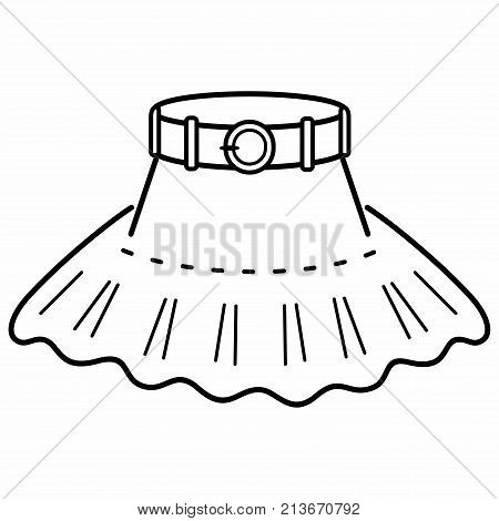 Circular skirt clothes clothing fashion mini women