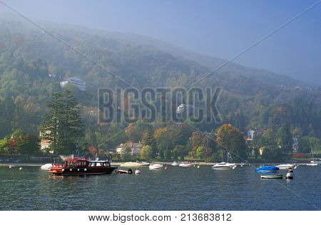 Lago Maggiore in Italy, Europe