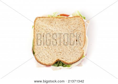 Eine große Türkei-Sandwich