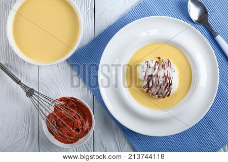 Floating Island Or Bird's Milk - A French Dessert