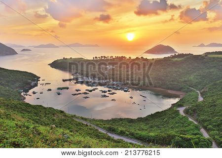 Dawn Landscape Of Po Toi O, Hk