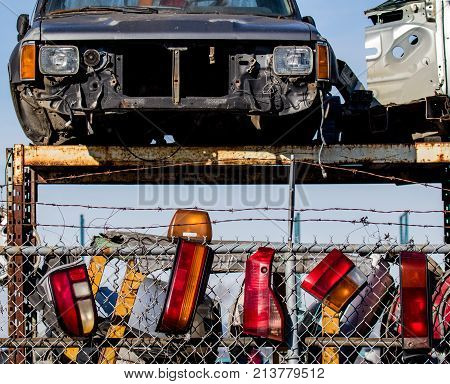 Used Auto Recycling And Dismantling Facility.
