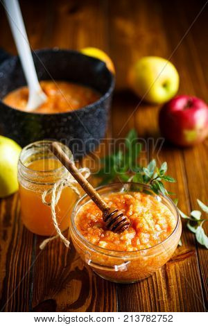 Sweet Pumpkin Porridge With Honey