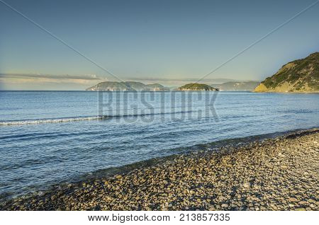 Beaches either of stones or fine golden sands on a sea of clear waters and mountains that fall abruptly to the sea generating caves and capricious rock formations characterize the Ionian sea.