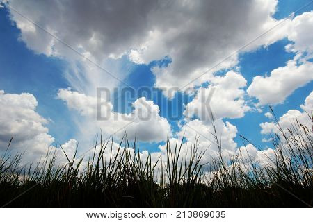 cloudy day at Depok City, West Java Indonesia