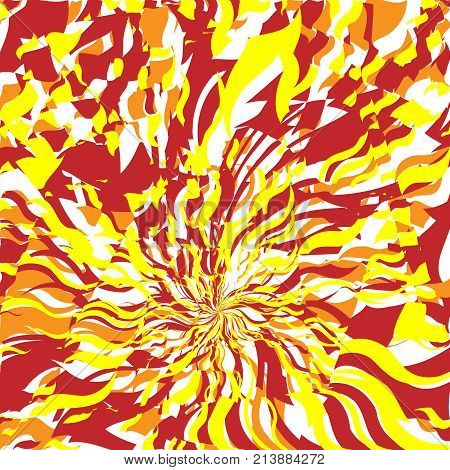 Bright Red and Orange Fire Abstract Background, Flame Pattern, Stylized Fire, Fire Sign Background, Sunlight Abstract Orange Wave Background