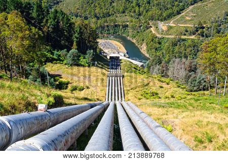 The Tarraleah Power Station is a pumped-storage hydroelectric power station in Tasmania, Australia