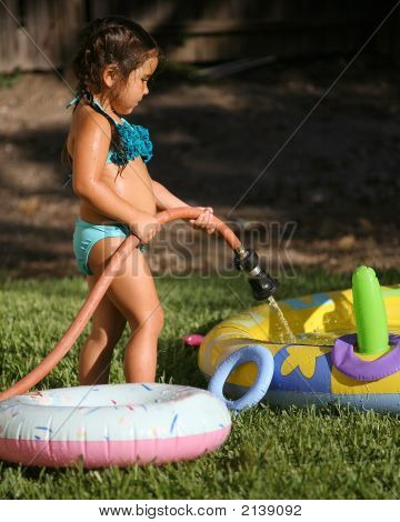 Child Summer Fun