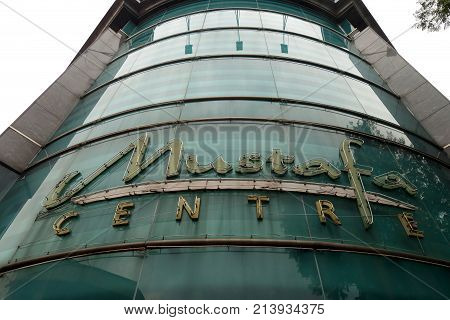 Mustafa Center In Little India District In Singapore