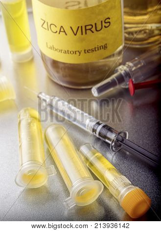 Tests For Research Of Zika Test, Image Conceptual