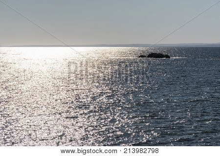 Coast Of The Island Of Tabarca, Santa Pola