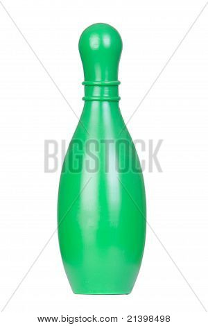 Grüne Kunststoff-Bolus