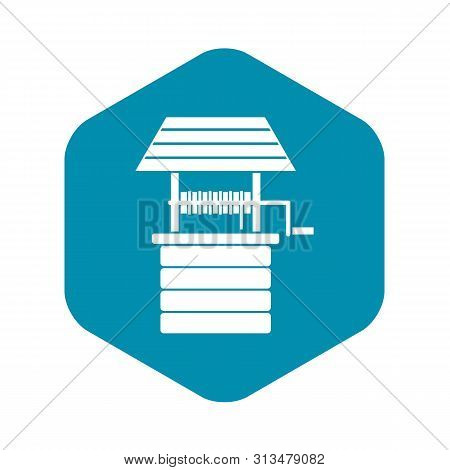 Water Well Icon. Simple Illustration Of Water Well Vector Icon For Web Design