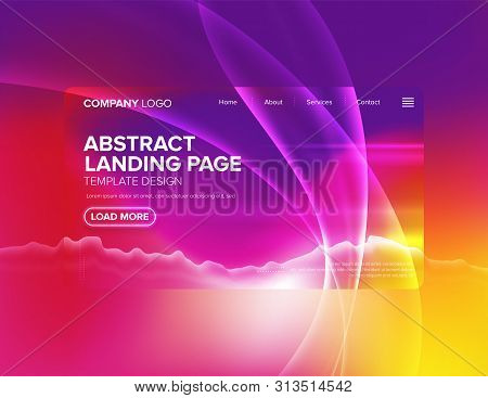 Landing Page Template Design