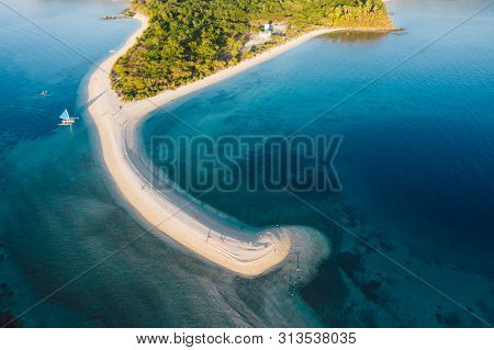 Amazing Bon Bon Beach On Romblon Island, Philippines