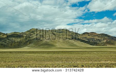 Mountain Plateau In The Area Zavkhan River