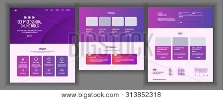 Website Template . Page Business Landing. Web Page. Responsive Design Interface. Brainstorming Commu