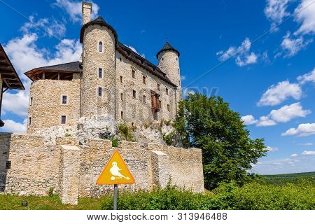 Bobolice Castle In Poland