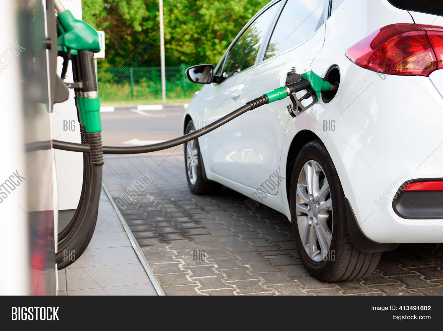 Driver Pump Cars Image & Photo (Free Trial) Bigstock