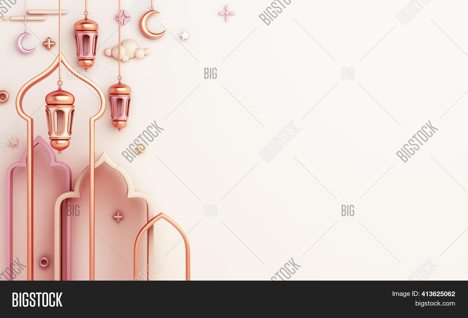 Islamic Decoration Image Photo Free Trial Bigstock