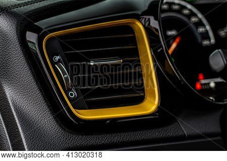 Moscow, Russia - January 10, 2021 Kia Xceed. Awd Hatchback Suv. New Kia Xceed Crossover Model Year 2