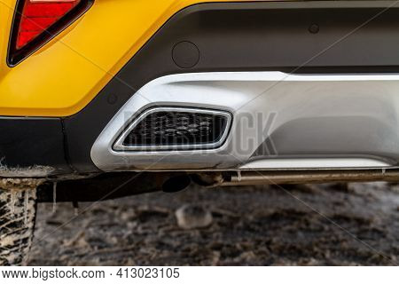 Moscow, Russia - January 10, 2021 Kia Xceed. Awd Hatchback Suv. New Kia Xceed Crossover Model Year 2