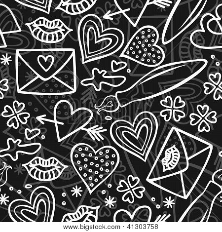Simplegraylovedoodlesseamless...