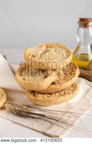 Classical Apulian Friselle Made In Puglia, Salento By Wholegrain Weat