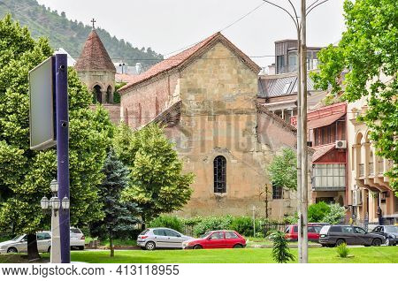 Anchiskhati - The Oldest Church In Tbilisi, Georgia