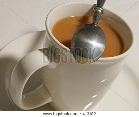 奶油的咖啡