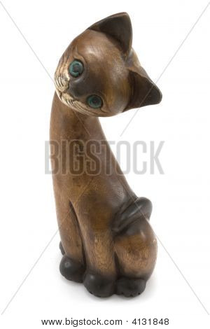 Gato de madera