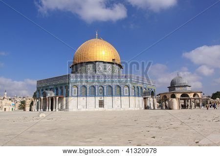 Die Kuppel des Rock, Al-Aqsa, Jerusalem, Israel