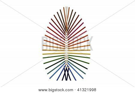 Oeuf crayons