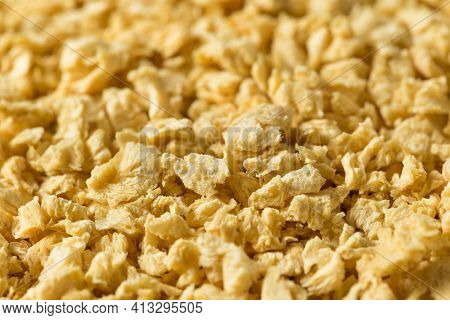 Raw Organic Textured Vegetable Protein Tvp