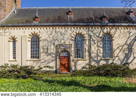 Door And Windows Of The Church Of Warffum, Netherlands